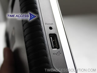 TiP900 ช่องต่อ USB สำหรับ export เวลาเข้าออกแบบ excel สำหรับเปิดดูบนเครื่องคอมพิวเตอร์แบบไม่ต้องติดตั้งโปรแกรม
