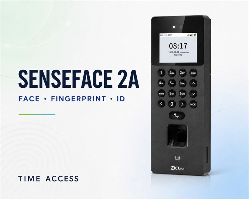 SenseFace 2A – เครื่องเดียวครบทั้งสแกนและควบคุมประตู