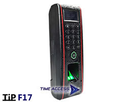 F17 , TF1700 เครื่องสแกนนิ้วเปิดประตูตัวเครื่องกันน้ำได้