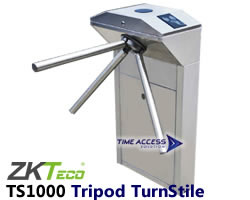 TS1000-Tripod TurnStile Semi Auto ZKTeco