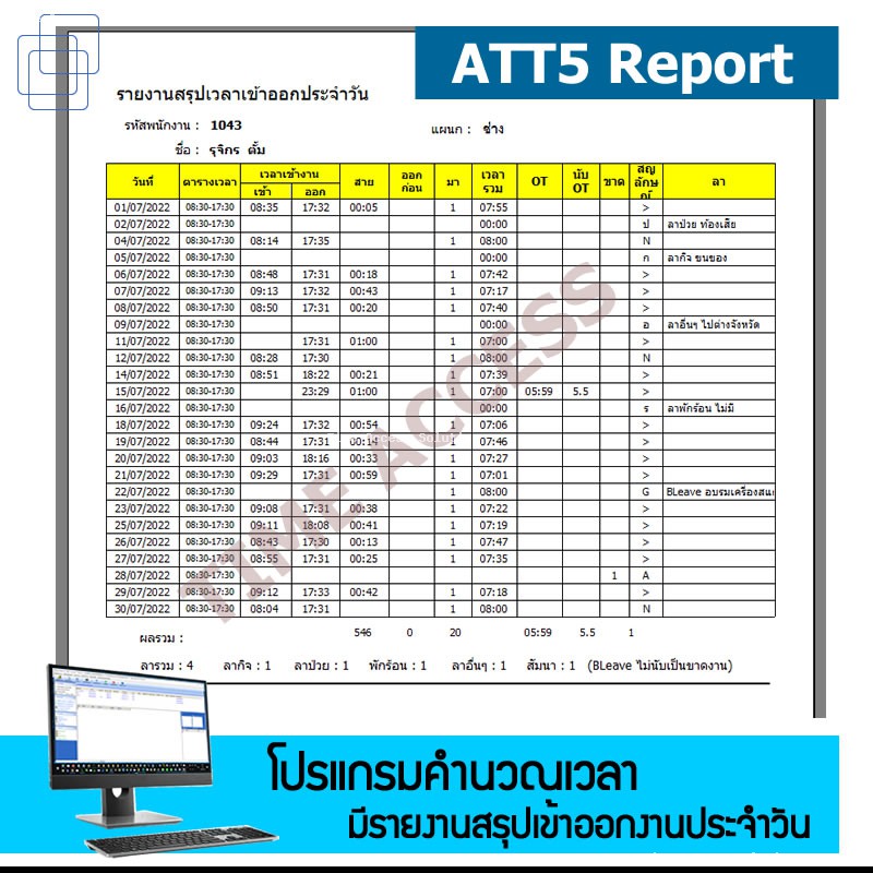 MB40-VL, Face Scan 3000 โซลูชันการบันทึกเวลาเข้าออกงานยุคใหม่ - รูปที่ 4