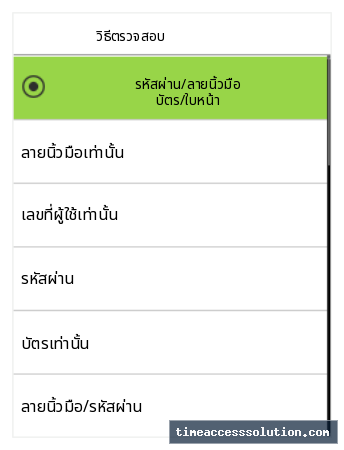 ตัวอย่างการกำหนดบทบาทและวิธีตรวจสอบผู้ใช้ ภาพที่ 2